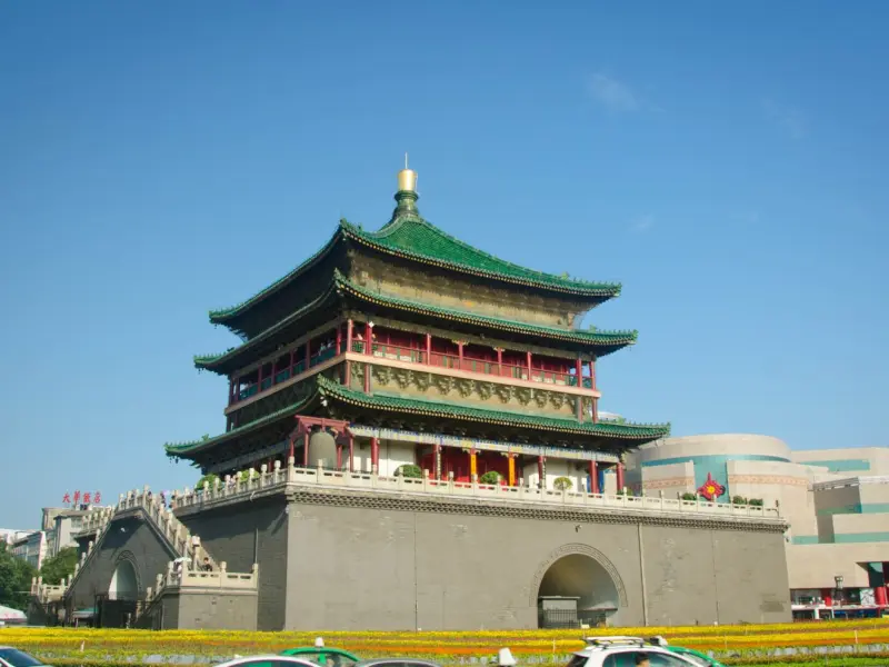 Bell Tower of Xi'an-The Heartbeat of Ancient Xi'an Bell Tower of Xi'an-The Heartbeat of Ancient Xi'an