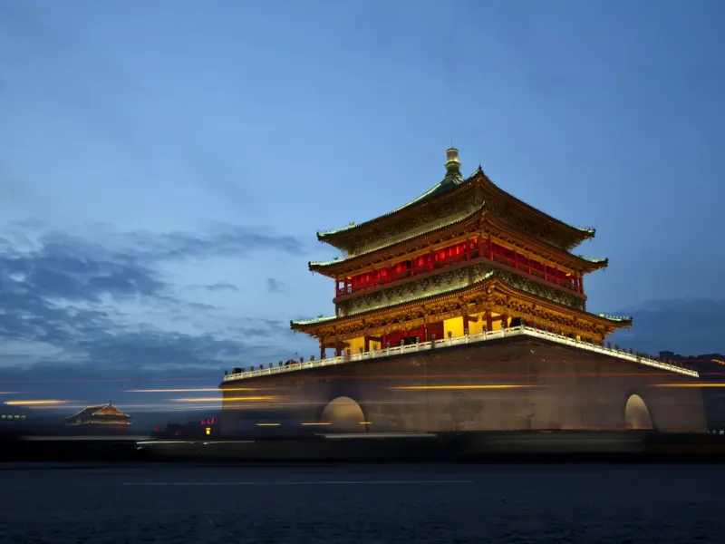 Bell Tower of Xi'an-The Heartbeat of Ancient Xi'an Bell Tower of Xi'an-The Heartbeat of Ancient Xi'an