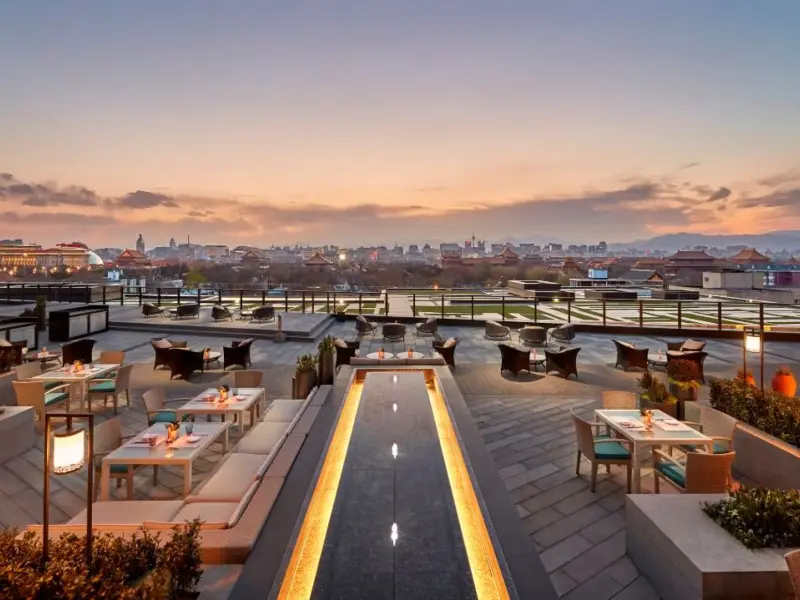 Luxurious Retreat Overlooking Beijing's Forbidden City